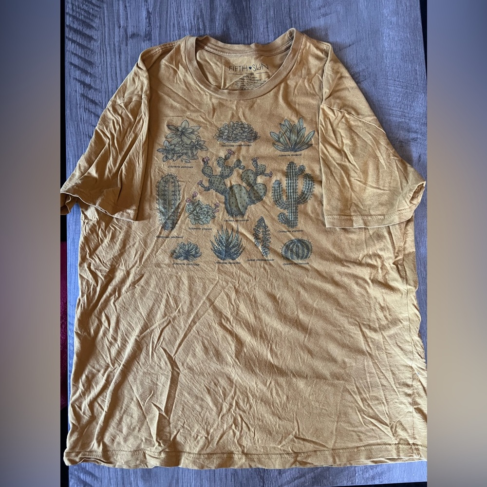 Fifth Sun succulent shirt from Target